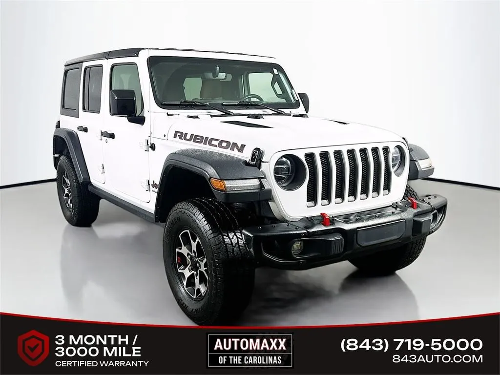 White 2022 Jeep Wrangler Unlimited Rubicon for sale in Summerville, SC