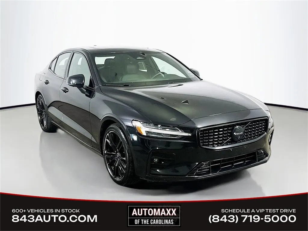 Black 2024 Volvo S60 B5 Plus Black Edition for sale in Summerville, SC