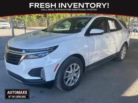 White 2022 Chevrolet Equinox LT for sale in Summerville, SC