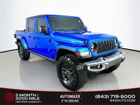 Blue 2024 Jeep Gladiator Sport for sale in Summerville, SC