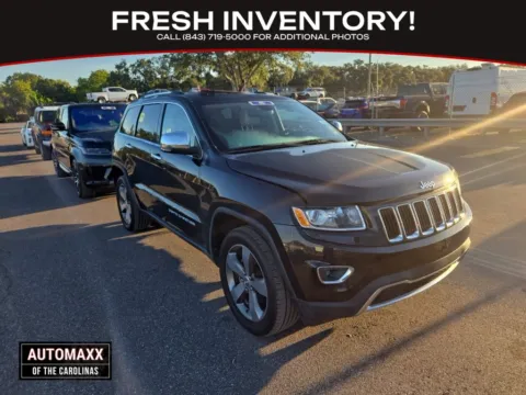 Black 2015 Jeep Grand Cherokee Limited for sale in Summerville, SC