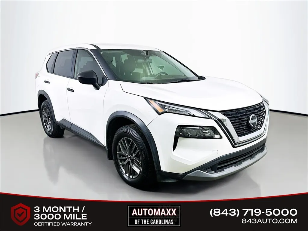 White 2023 Nissan Rogue S for sale in Summerville, SC
