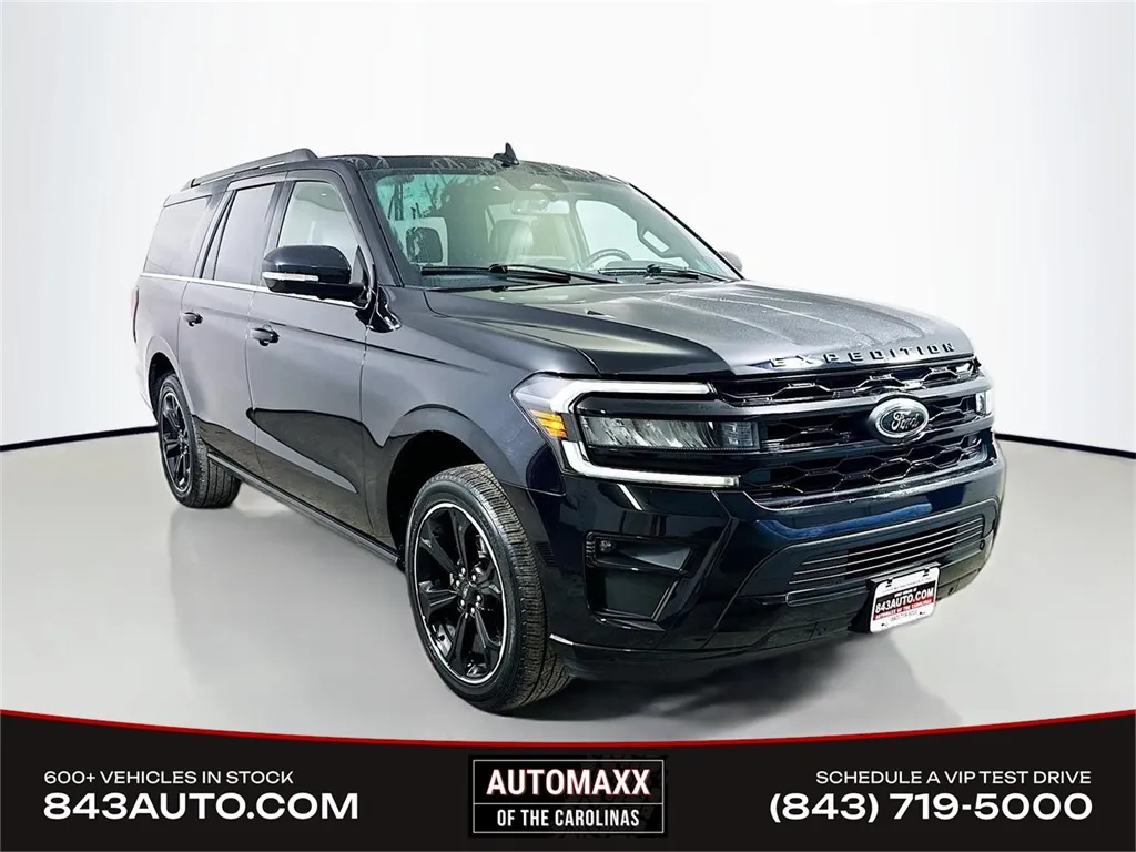 Black 2024 Ford Expedition Max Limited for sale in Summerville, SC