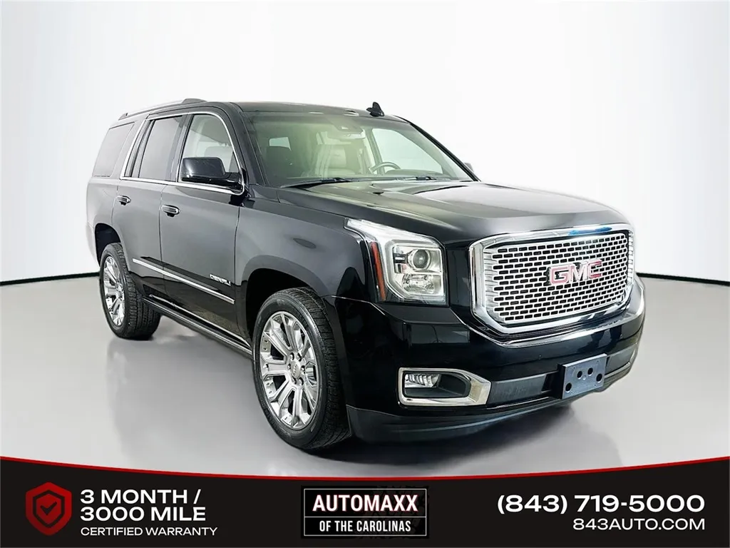 Black 2017 GMC Yukon Denali for sale in Summerville, SC