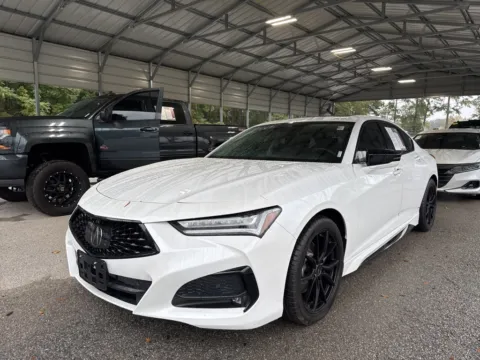 White 2021 Acura TLX Advance for sale in Summerville, SC