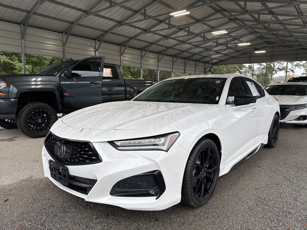 White 2021 Acura TLX Advance for sale in Summerville, SC