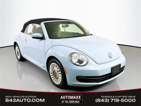 Blue 2014 Volkswagen Beetle 2.5L for sale in Summerville, SC