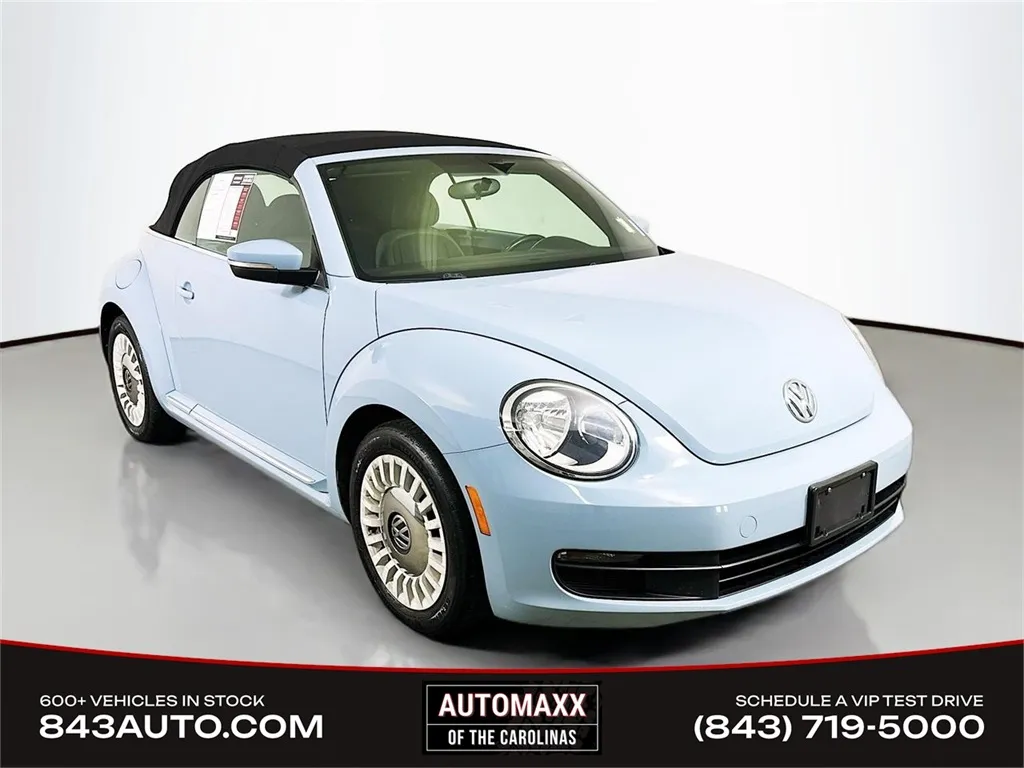 Blue 2014 Volkswagen Beetle 2.5L for sale in Summerville, SC