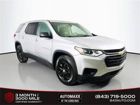 Silver 2020 Chevrolet Traverse LS for sale in Summerville, SC