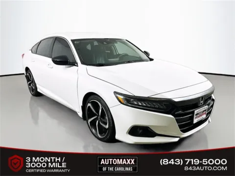White 2021 Honda Accord Sport Special Edition for sale in Summerville, SC