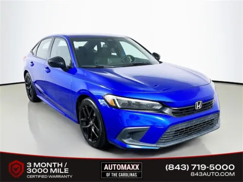 Blue 2022 Honda Civic Sport for sale in Summerville, SC