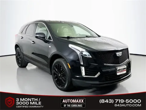 Black 2022 Cadillac XT5 Premium Luxury for sale in Summerville, SC
