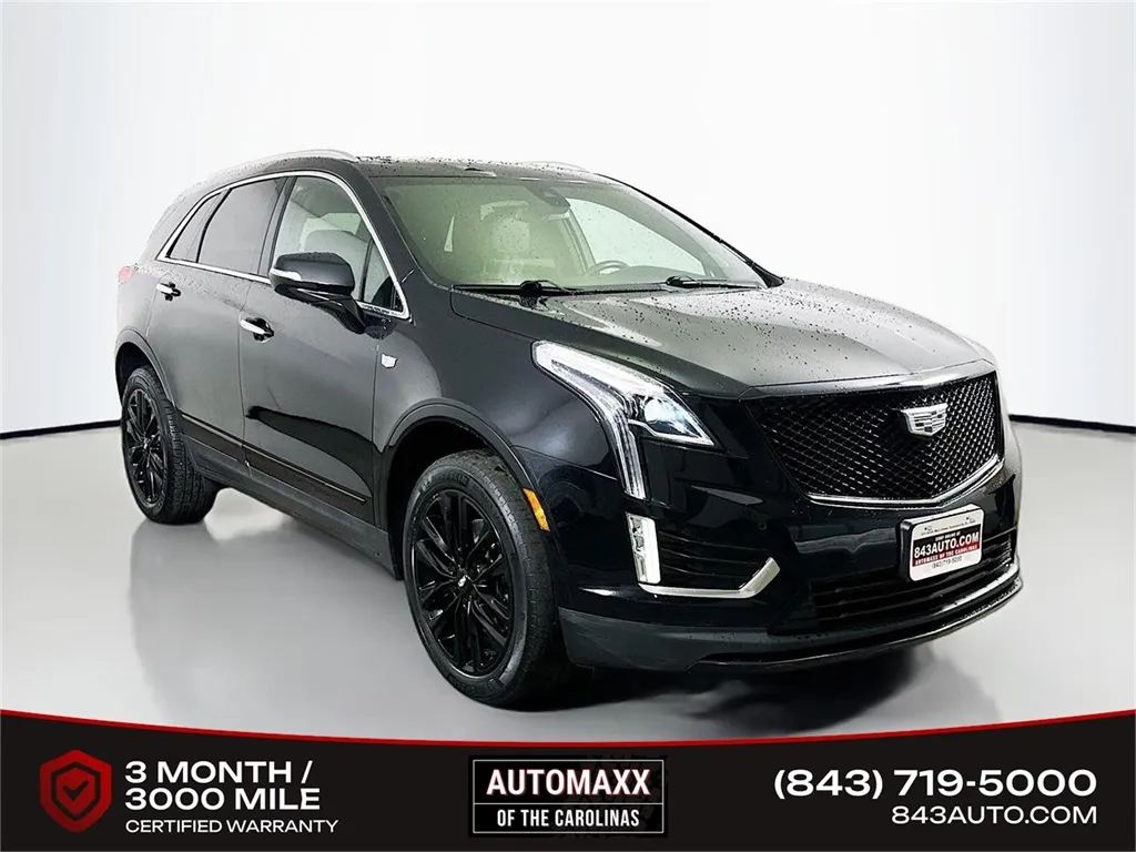 Black 2022 Cadillac XT5 Premium Luxury for sale in Summerville, SC