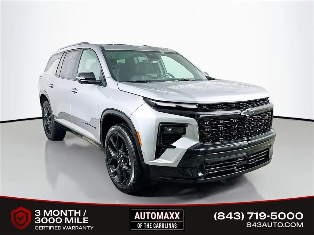 Gray 2024 Chevrolet Traverse RS for sale in Summerville, SC