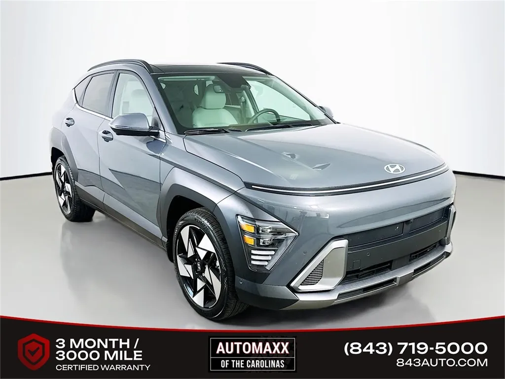 Gray 2025 Hyundai Kona Limited for sale in Summerville, SC