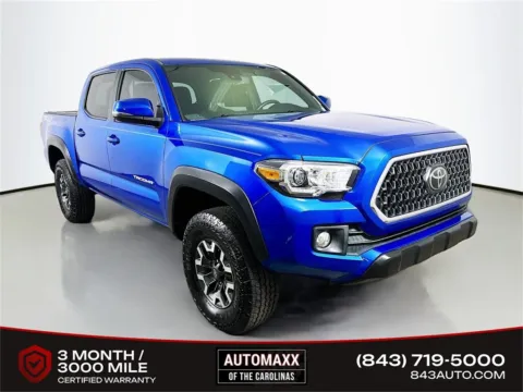 Blue 2018 Toyota Tacoma TRD Off-Road for sale in Summerville, SC