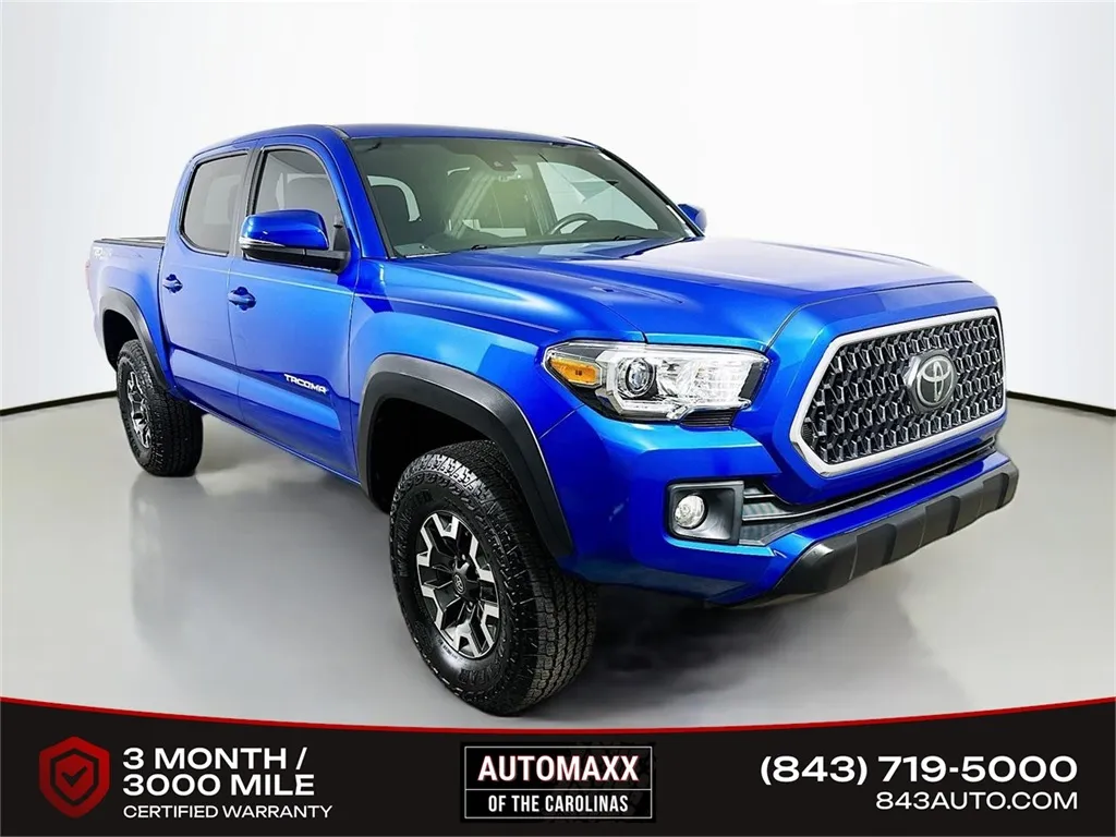 Blue 2018 Toyota Tacoma TRD Off-Road for sale in Summerville, SC
