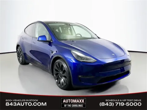Blue 2022 Tesla Model Y Performance for sale in Summerville, SC