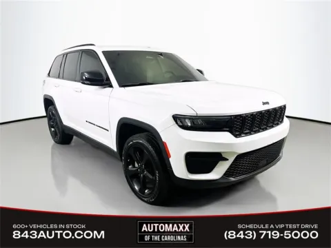 White 2023 Jeep Grand Cherokee Altitude for sale in Summerville, SC