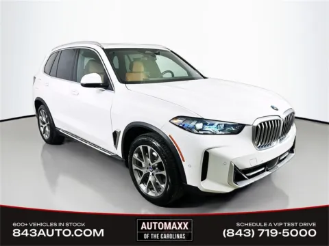 White 2024 BMW X5 sDrive40i for sale in Summerville, SC