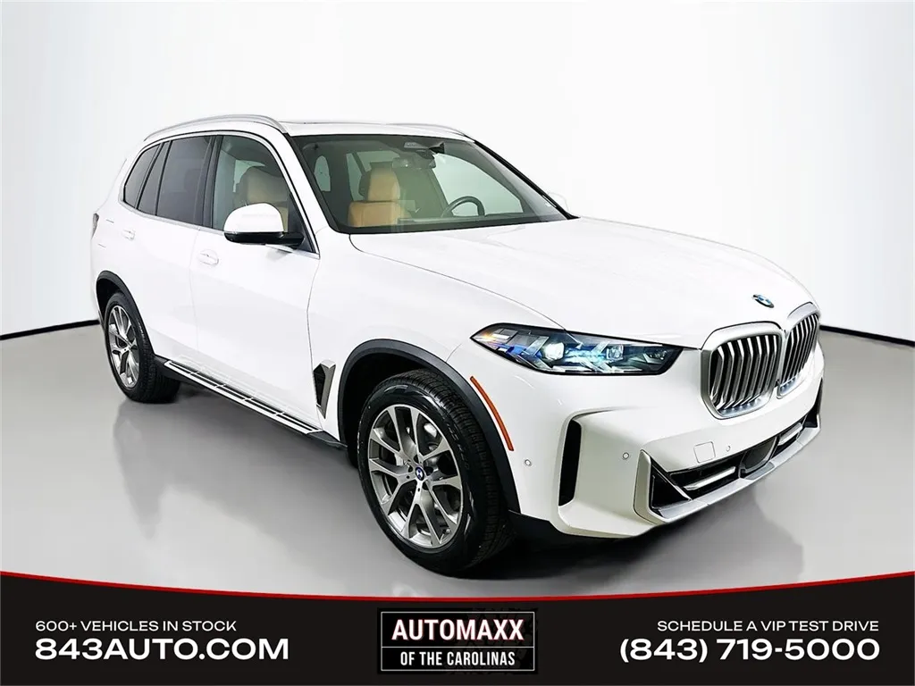 White 2024 BMW X5 sDrive40i for sale in Summerville, SC