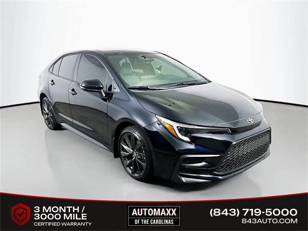 Black 2024 Toyota Corolla SE for sale in Summerville, SC