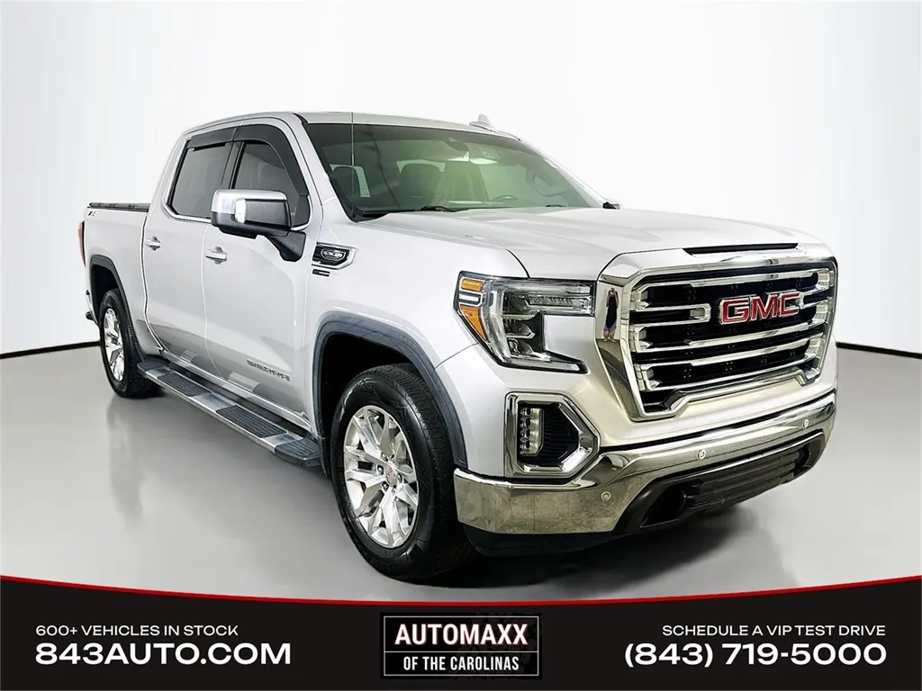 Silver 2019 GMC Sierra 1500 SLT for sale in Summerville, SC
