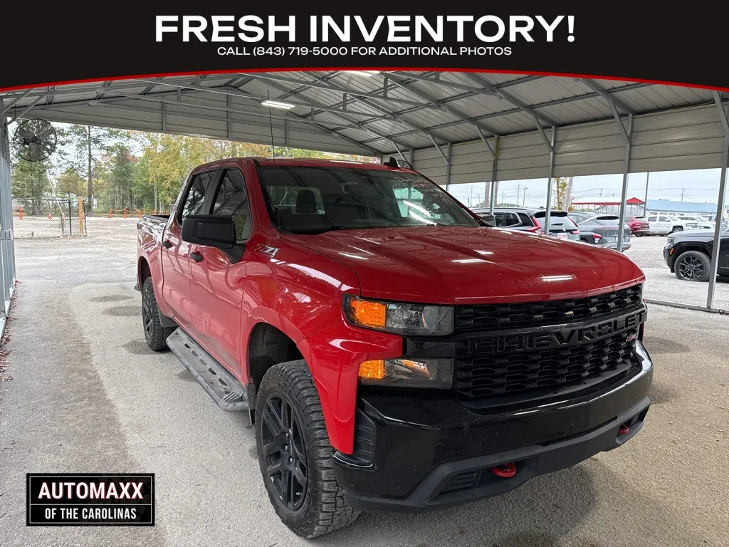Red 2021 Chevrolet Silverado 1500 Custom Trail Boss for sale in Summerville, SC