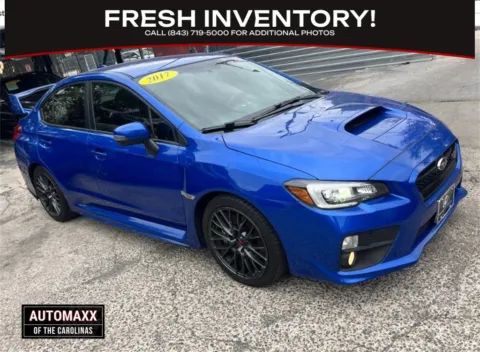 Blue 2017 Subaru WRX STi for sale in Summerville, SC
