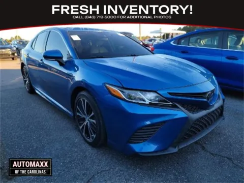 Blue 2020 Toyota Camry SE for sale in Summerville, SC