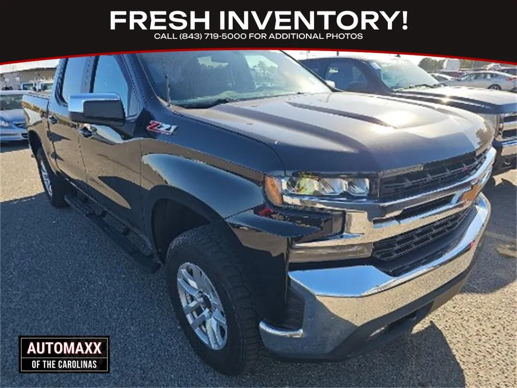 Black 2020 Chevrolet Silverado 1500 LT for sale in Summerville, SC
