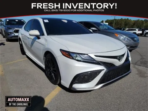 White 2022 Toyota Camry XSE for sale in Summerville, SC