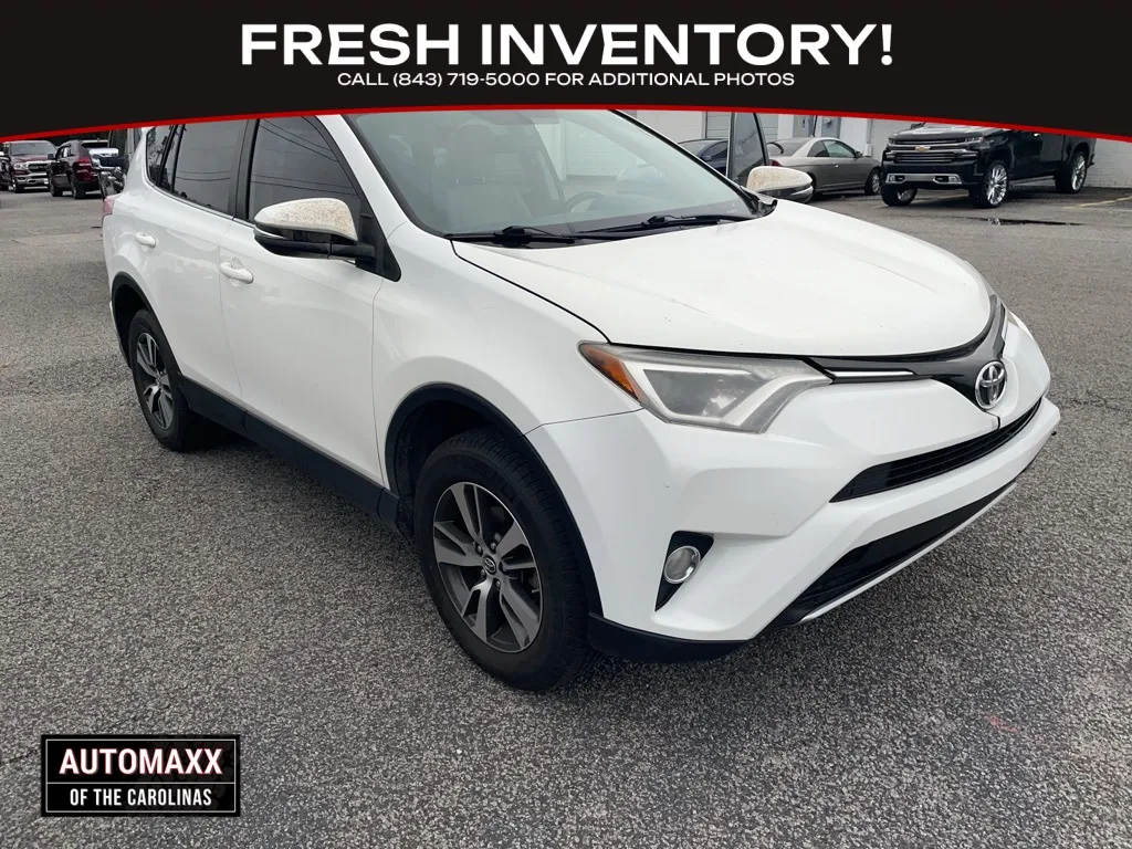 White 2016 Toyota RAV4 XLE for sale in Summerville, SC