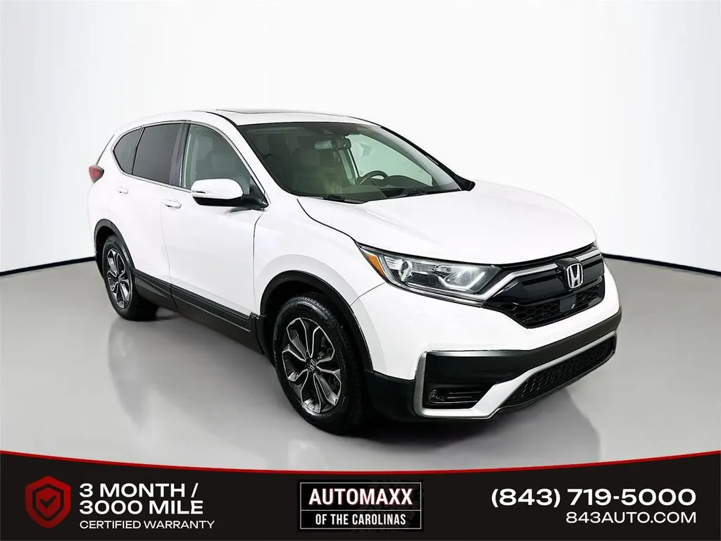White 2021 Honda CR-V EX-L for sale in Summerville, SC