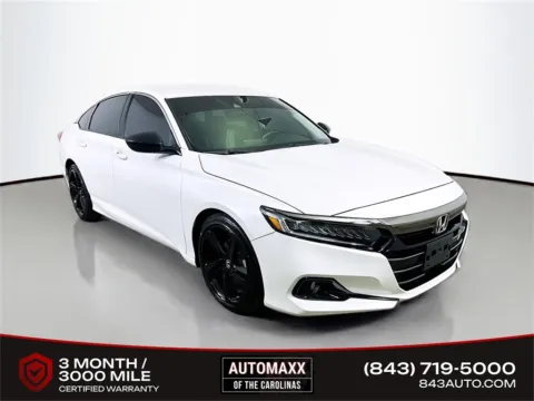White 2022 Honda Accord Sport Special Edition for sale in Summerville, SC