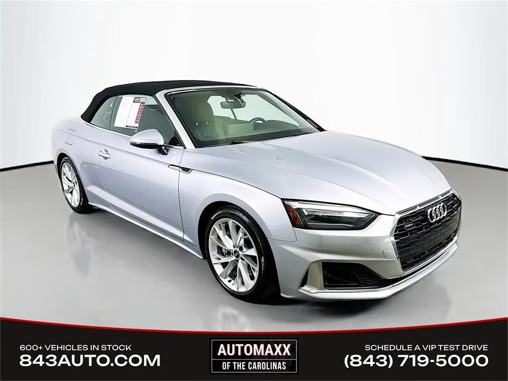 Silver 2022 Audi A5 45 Premium for sale in Summerville, SC
