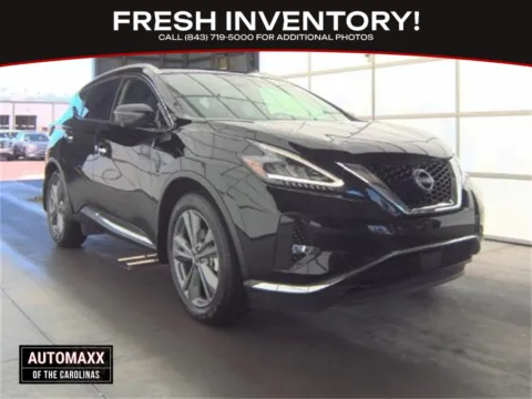 Black 2024 Nissan Murano Platinum for sale in Summerville, SC