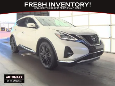 White 2024 Nissan Murano Platinum for sale in Summerville, SC