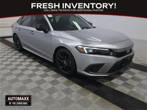 Silver 2023 Honda Civic Sport for sale in Summerville, SC