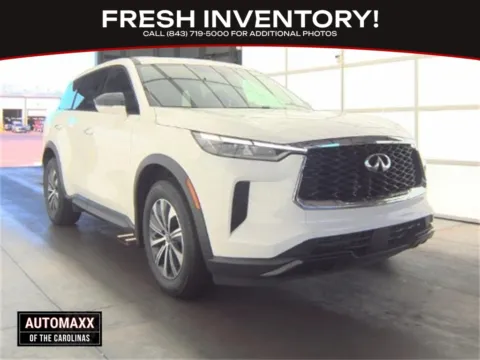 White 2025 INFINITI QX60 PURE for sale in Summerville, SC