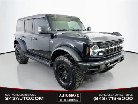 Black 2022 Ford Bronco Wildtrak for sale in Summerville, SC