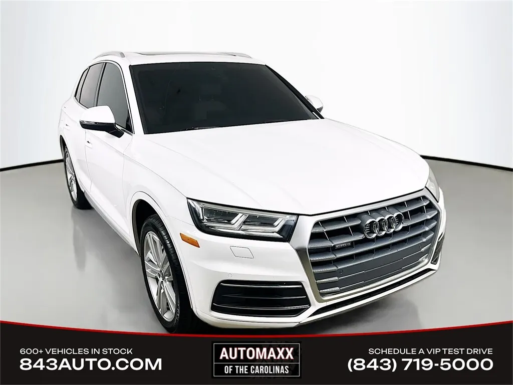 White 2019 Audi Q5 2.0T Premium Plus for sale in Summerville, SC