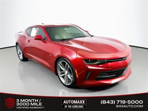 Red 2017 Chevrolet Camaro 1LT for sale in Summerville, SC