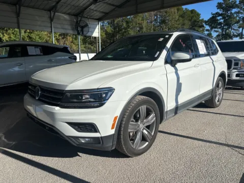White 2018 Volkswagen Tiguan 2.0T SEL Premium for sale in Summerville, SC