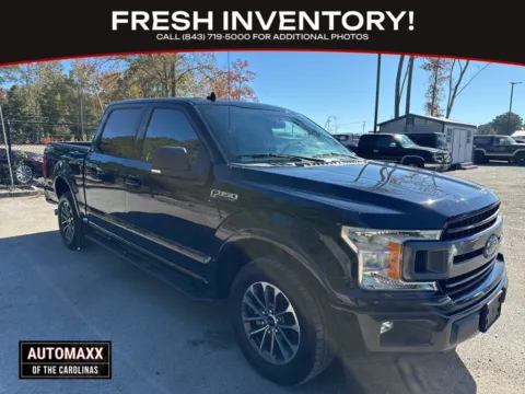 Black 2018 Ford F-150 XLT for sale in Summerville, SC