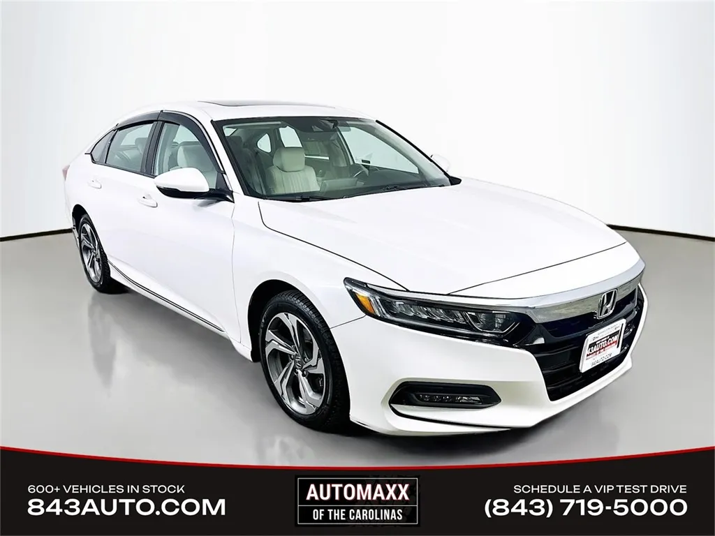 White 2020 Honda Accord EX-L 2.0T for sale in Summerville, SC