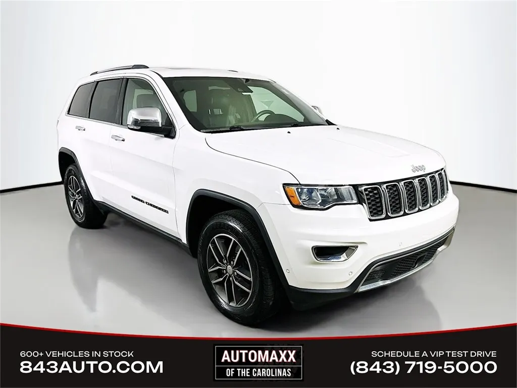 White 2018 Jeep Grand Cherokee Limited for sale in Summerville, SC
