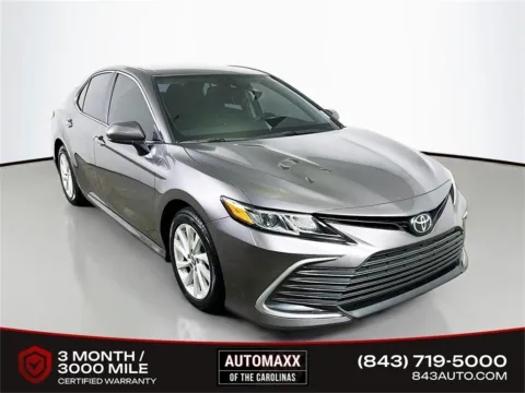 Gray 2022 Toyota Camry LE for sale in Summerville, SC