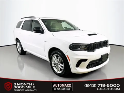 White 2024 Dodge Durango R/T Plus for sale in Summerville, SC