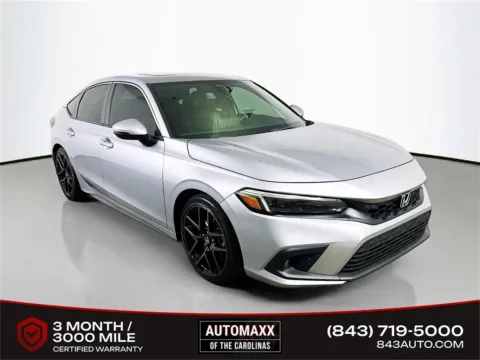 Gray 2022 Honda Civic Sport Touring for sale in Summerville, SC